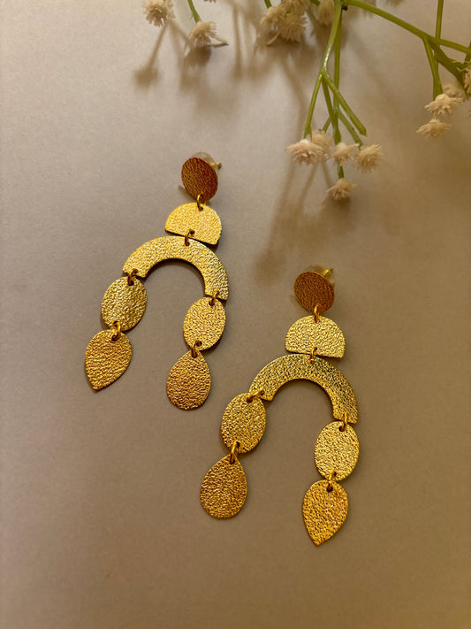 Rani Brass Earrings