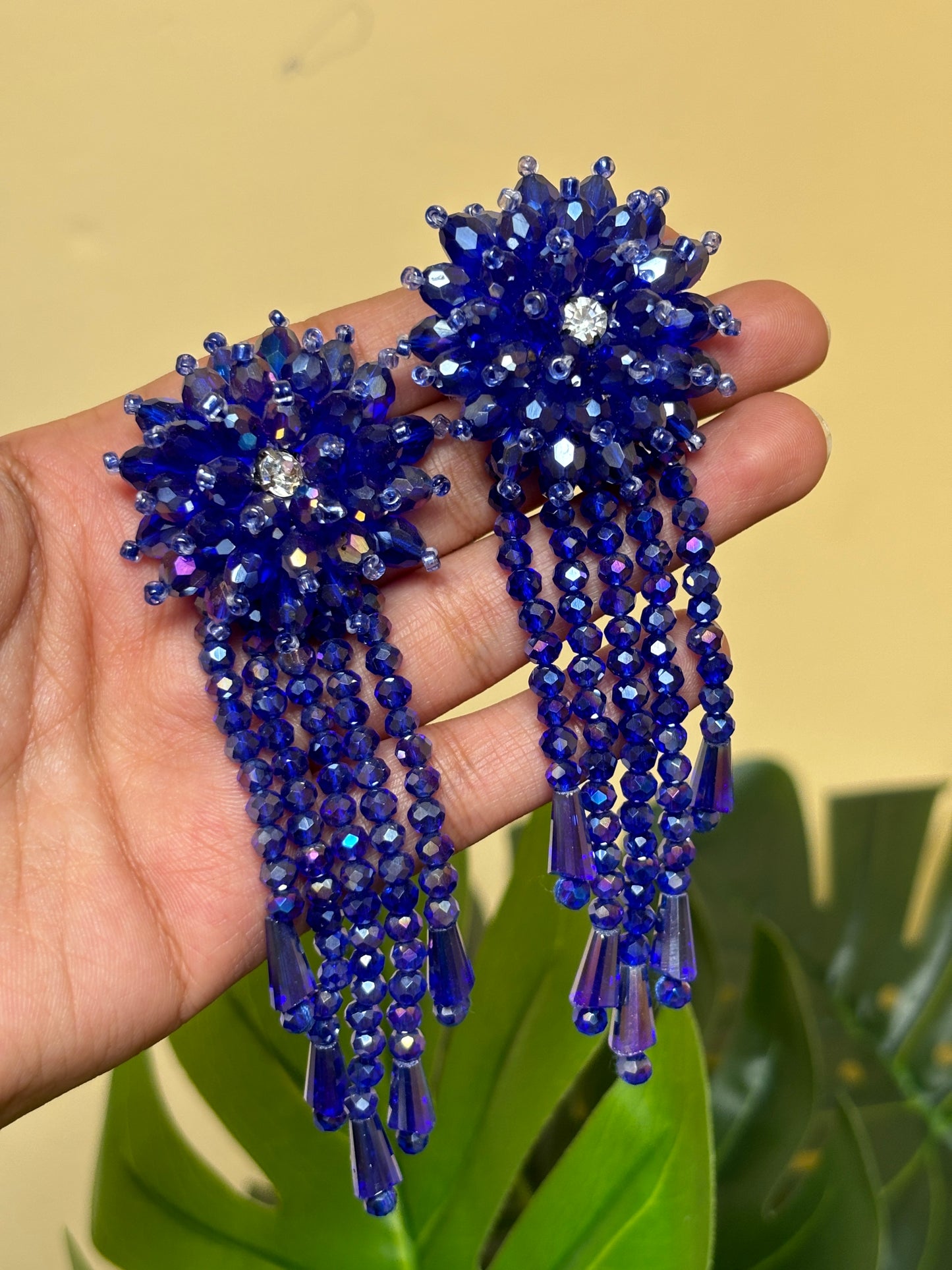 Crytal beaded- Blue