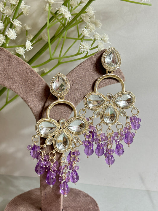 Lolita Earrings- Lilac