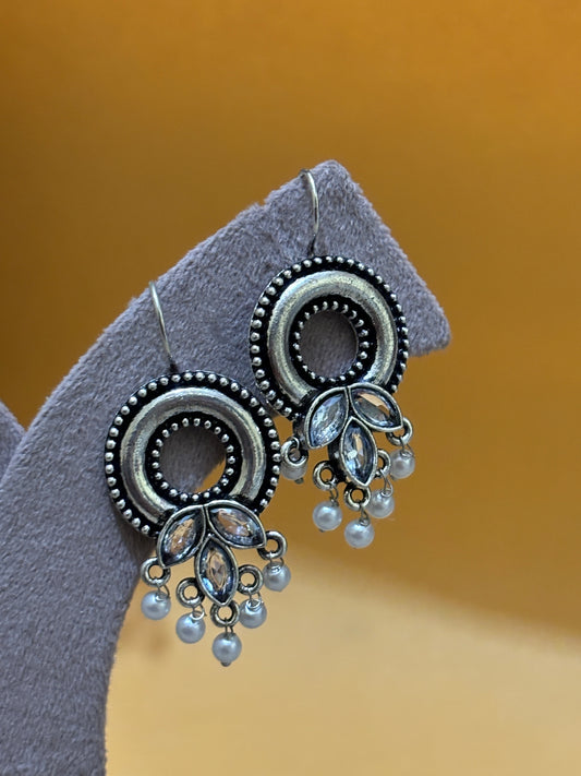 German Silver Earrings