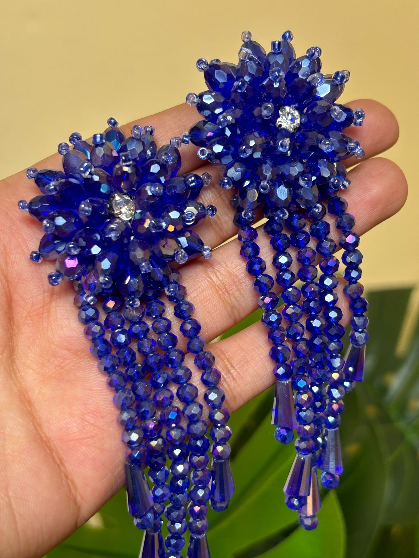 Crytal beaded- Blue